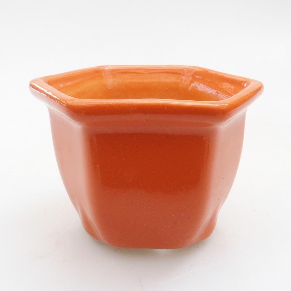 Mini aus Keramik, 7 x 6 x 5 cm, orange