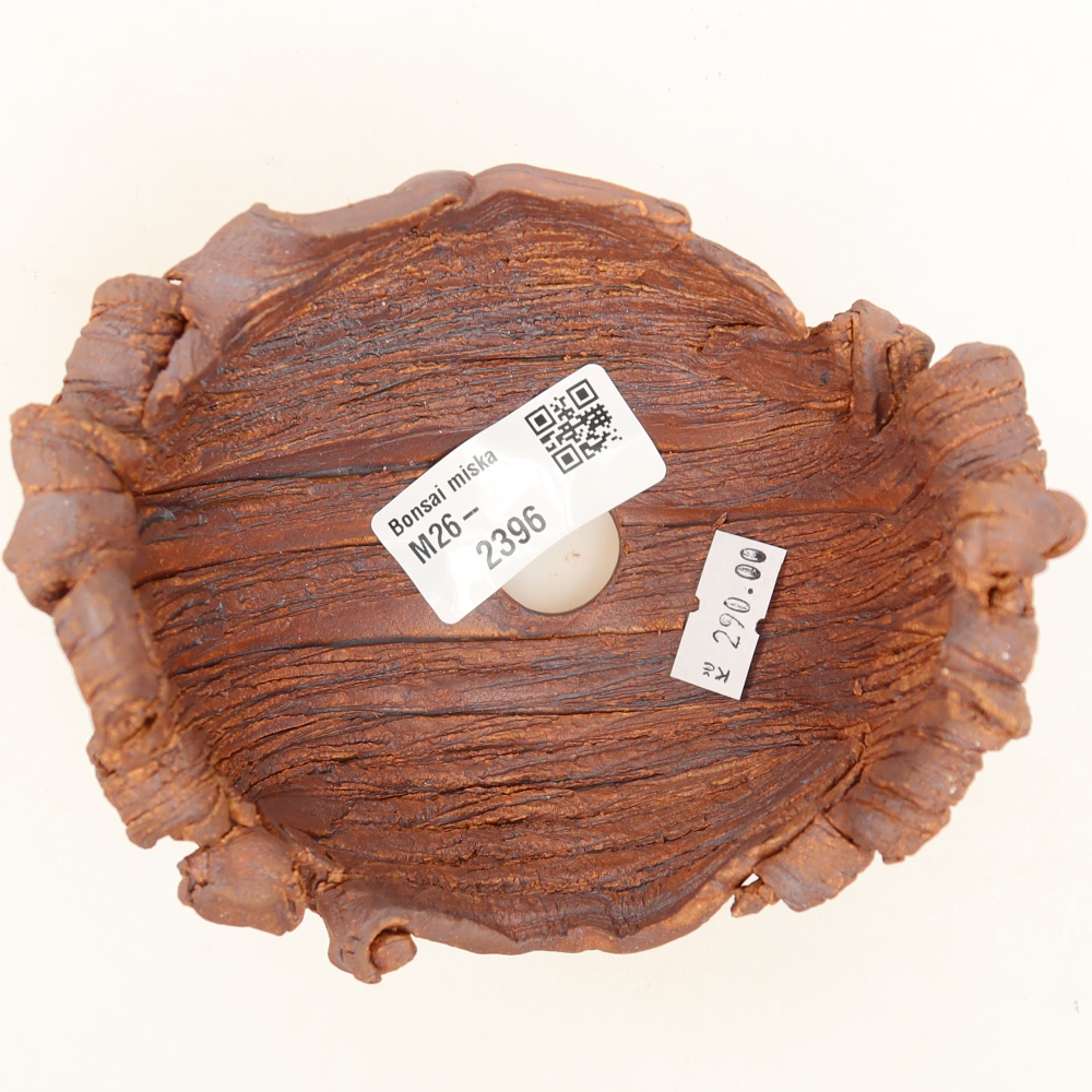 Keramikschale  11,5 x 10 x 8 cm, Farbe: braun