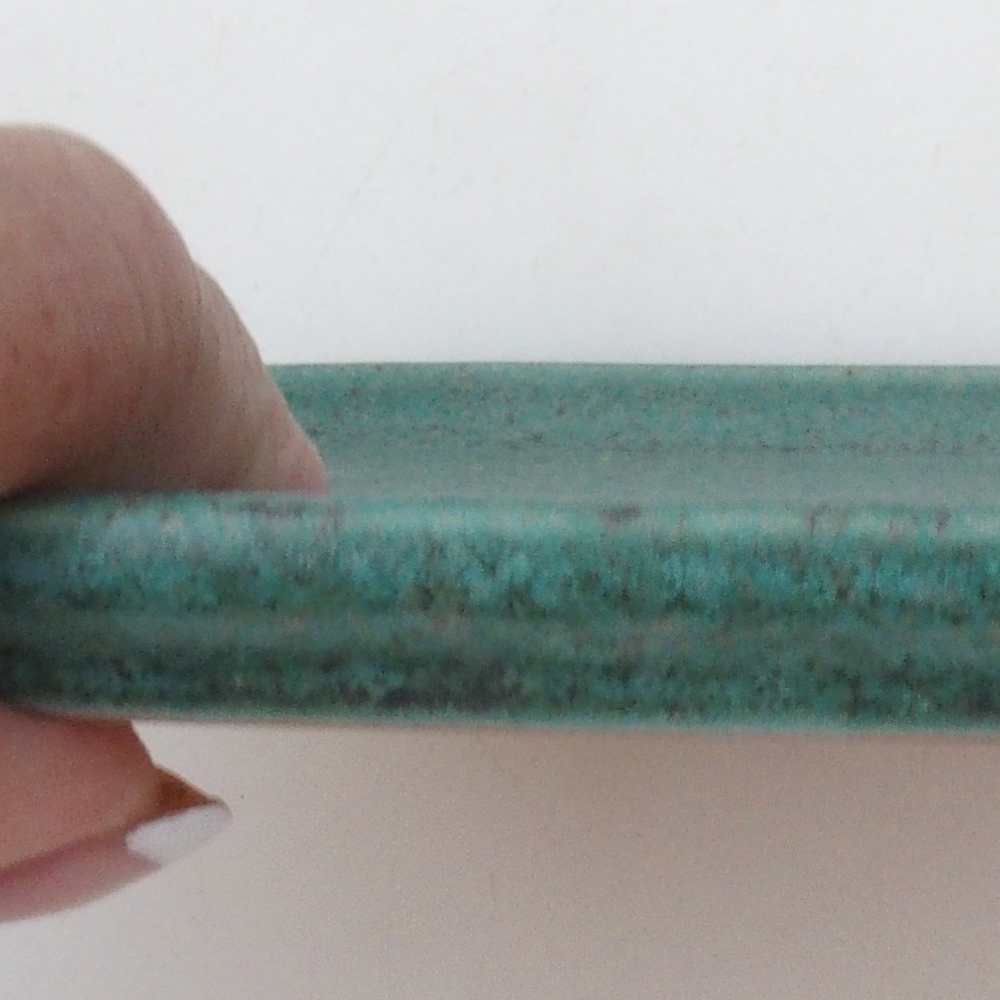 Keramikschale H37 (14,5 x 13 x 1 cm) – grün