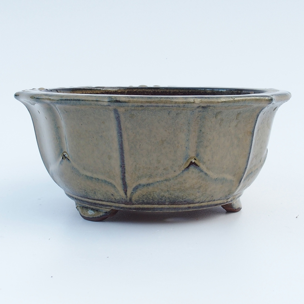 Schale 19 x 19 x 8,5 cm grau