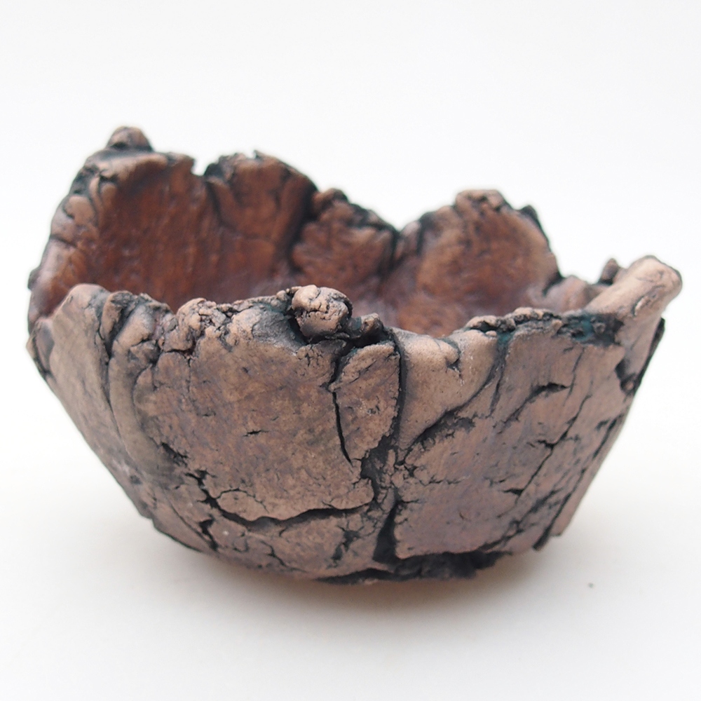 Keramikschale 9 x 8,5 x 6 cm , Farbe grün