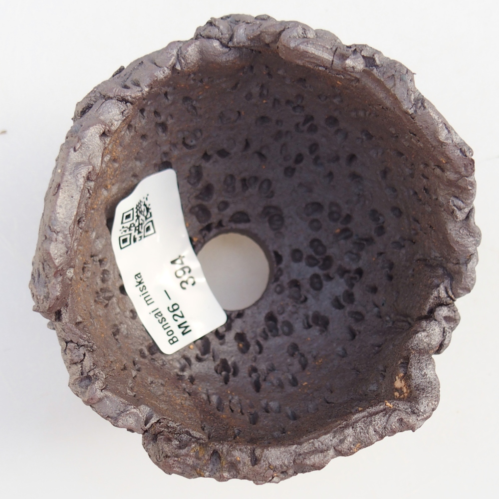 Keramikschale 8,5 x 8,5 x 7,5 cm , Metallic-Farbe