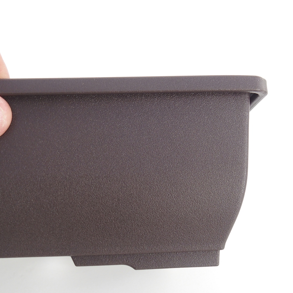 Kunststoffschale MP-14 23,5 x 18,5 x 8 cm Farbe Braun