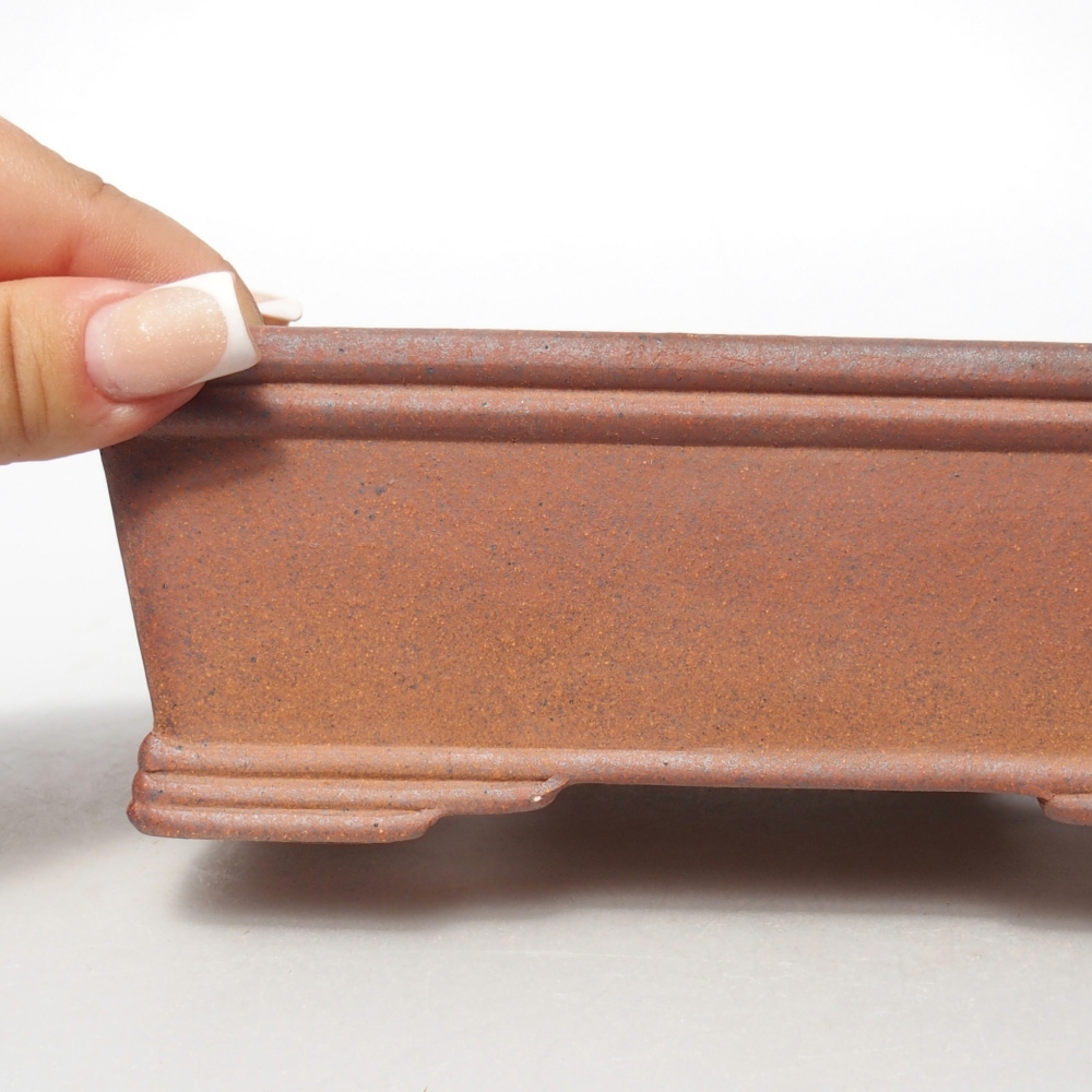 Schale 18,5 x 14 x 6,5 cm braun