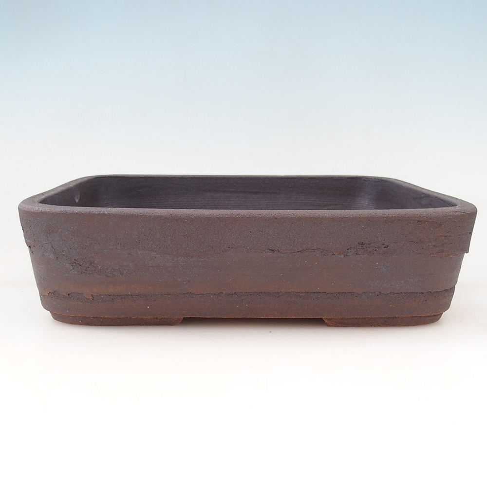 Bonsaischale 30,5 x 25 x 8 cm , Farbe braun