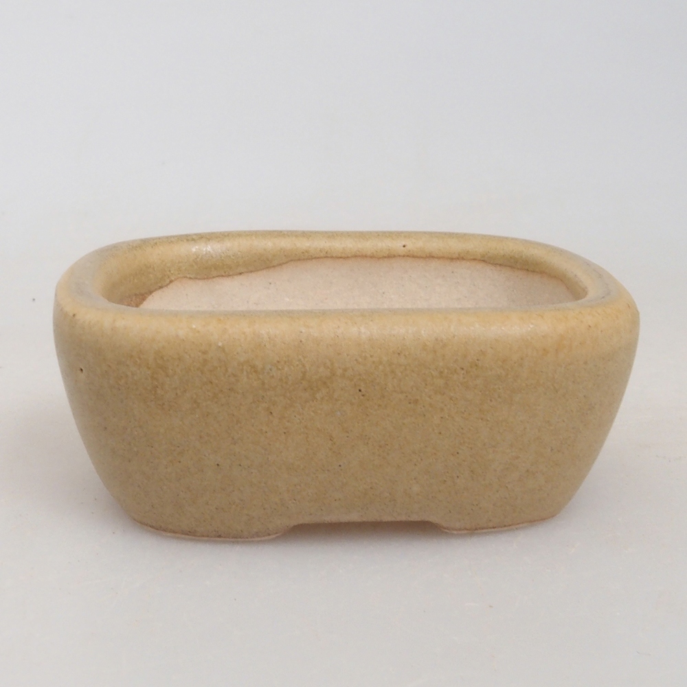 Mini-Bonsaischale 5,5 x 4 x 2  cm, Farbe braun