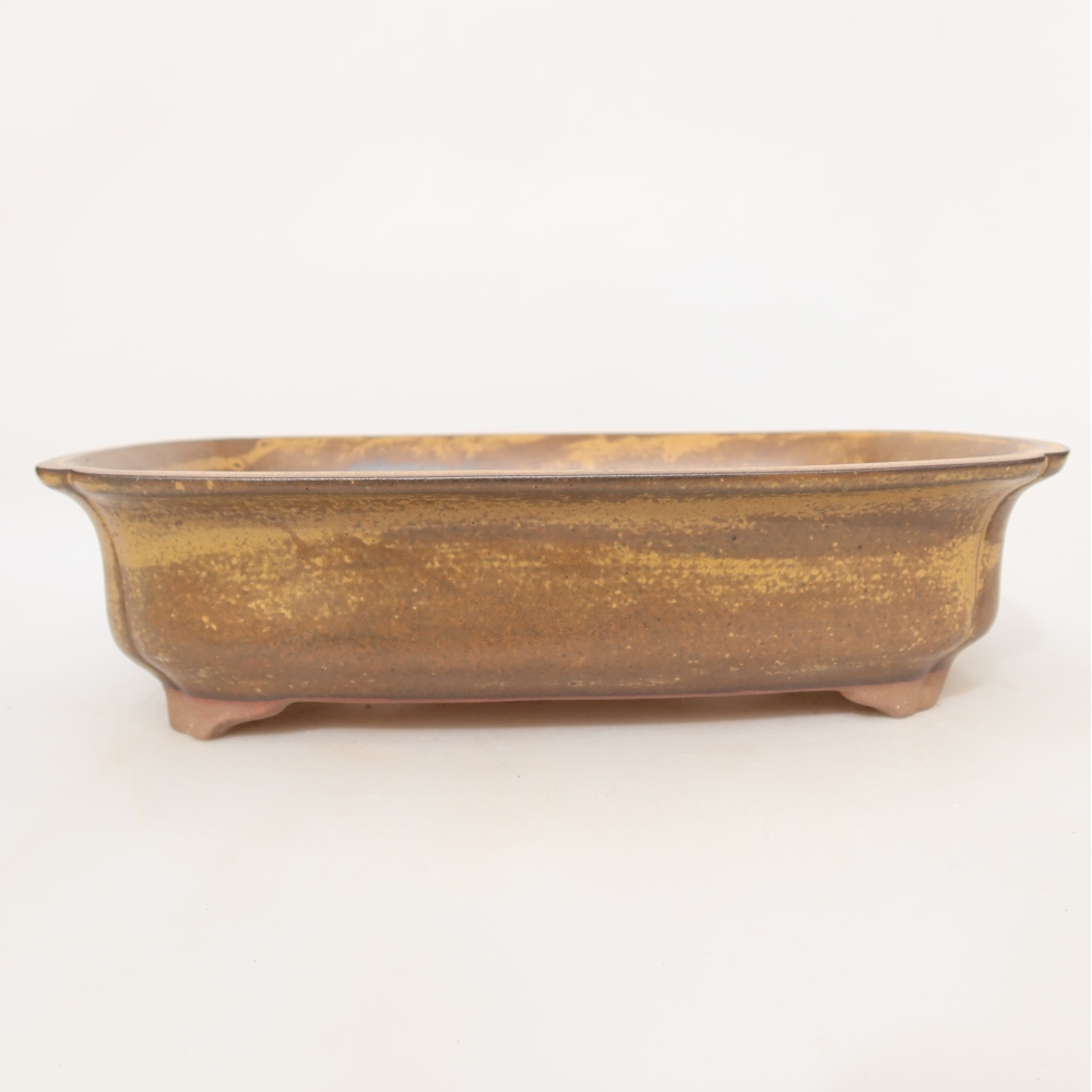 Keramikschale  24 x 17 x 6 cm, Farbe: gelb