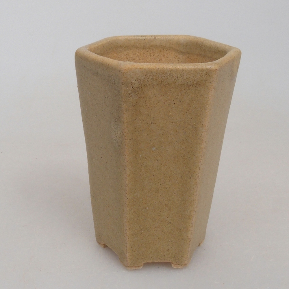 Mini-Bonsaischale 4 x 3,5 x 5,5  cm, Farbe braun