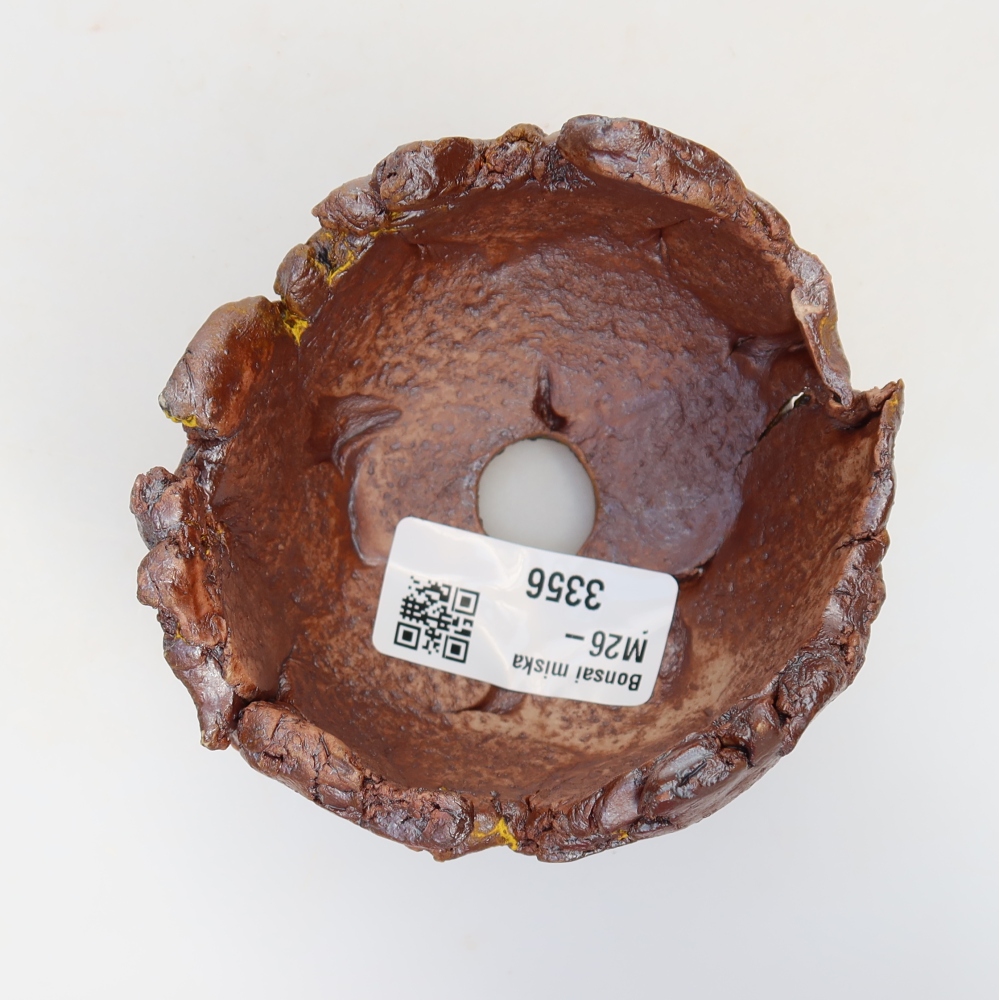 Keramikschale 9 x 8 x 6 cm , gelb