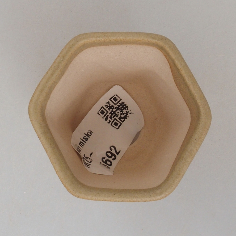 Mini-Bonsaischale 5 x 5 x 5  cm, Farbe braun