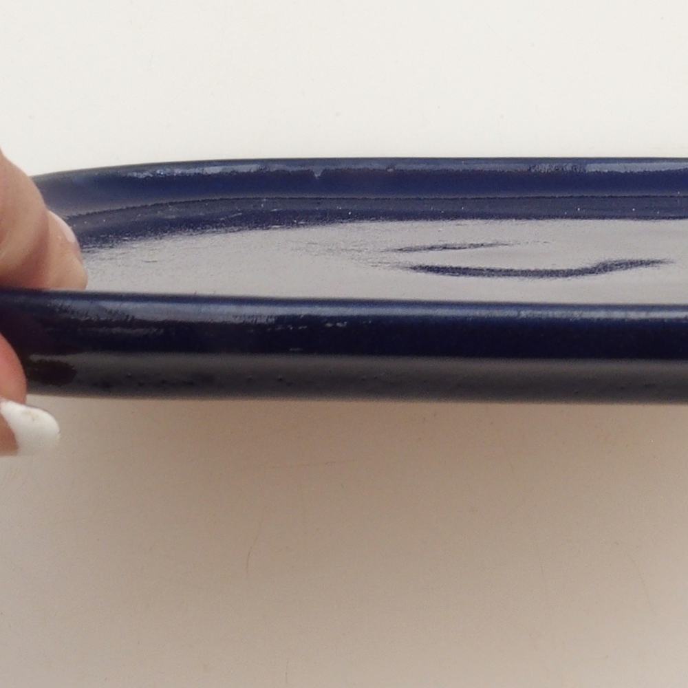 Keramikschale H36 – 17,5 x 15 x 1 cm – blau