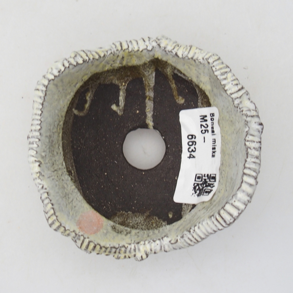 Keramikschale 8,5 x 8,5 x 5 cm , Farbe weiß