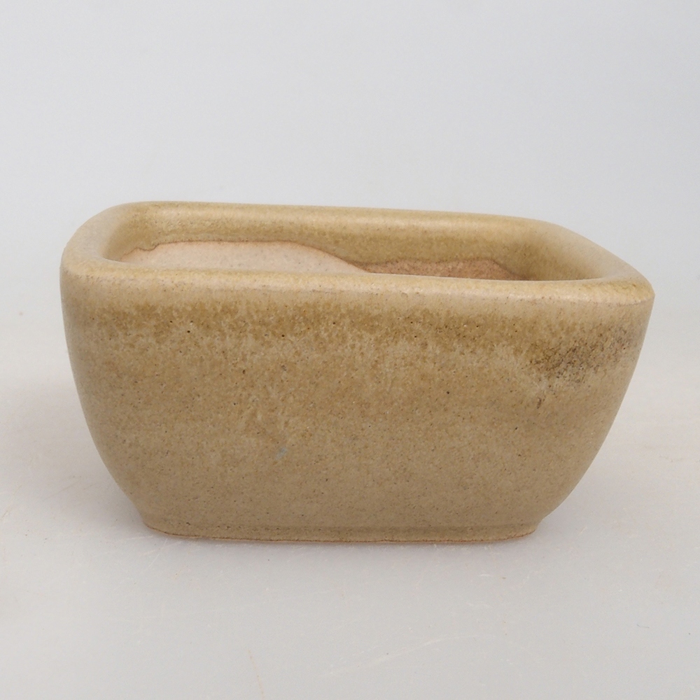 Mini-Bonsaischale 5,5 x 4,5 x 2,5  cm, Farbe braun