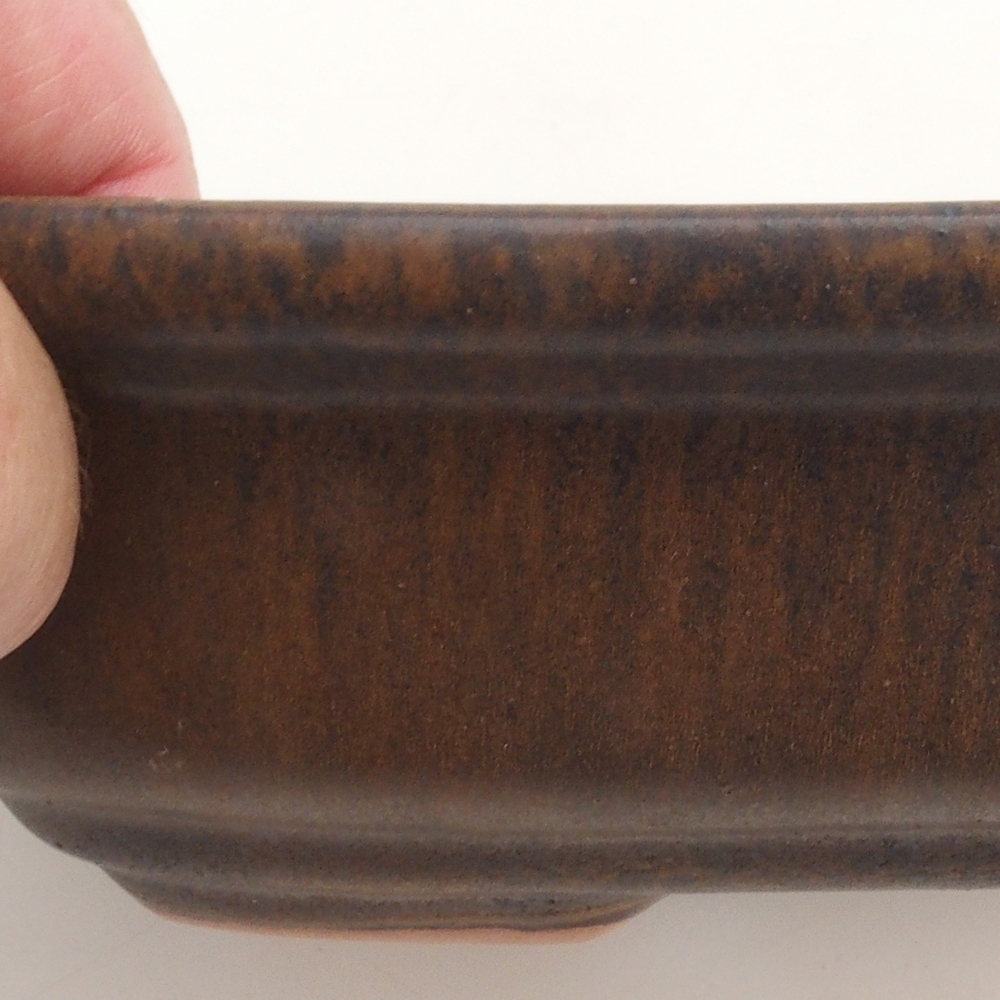 Bonsai-Schale H25 – 23 x 17 x 5,5 cm – braun