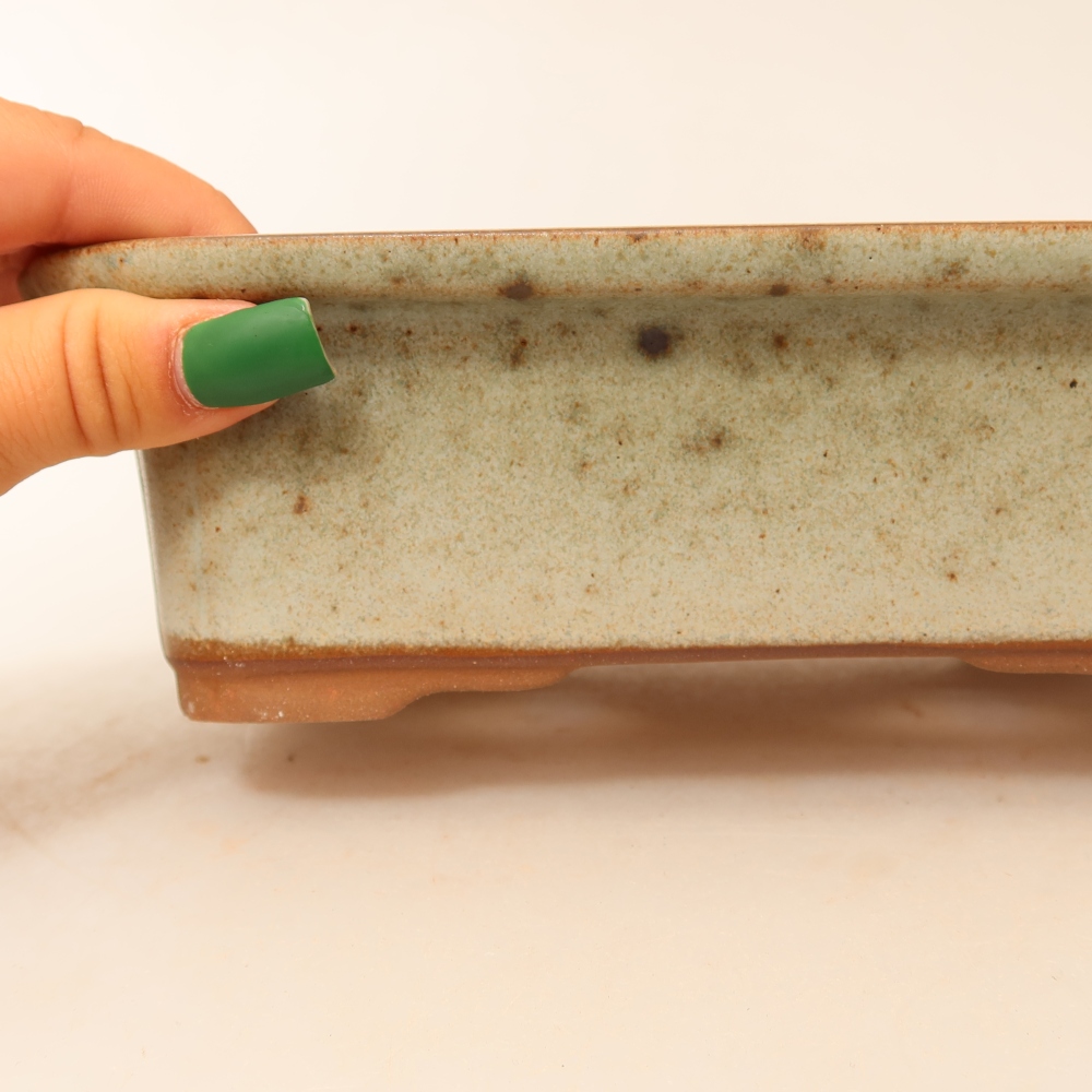 Keramikschale  20 x 15,5 x 5,5 cm, Farbe: Beige