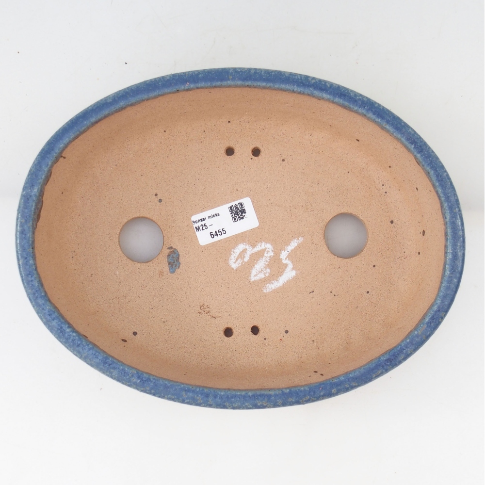 Bonsaischale 25,5 x 19,5 x 7 cm , Farbe blau