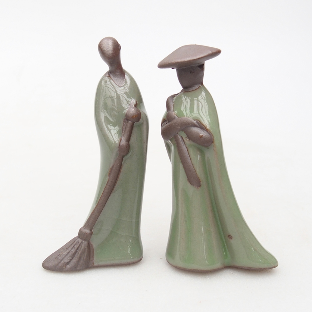 Ceramic figurine 2 Stück