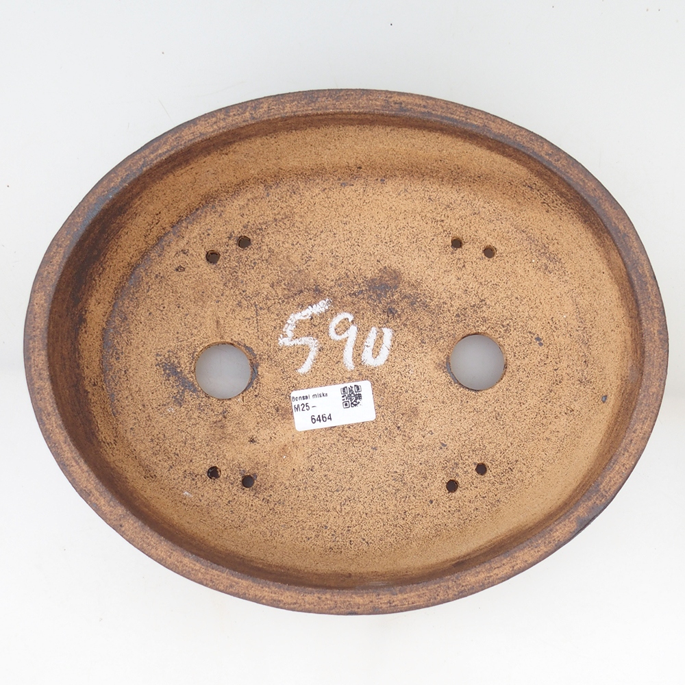 Bonsaischale 29 x 23,5 x 7 cm , Farbe braun