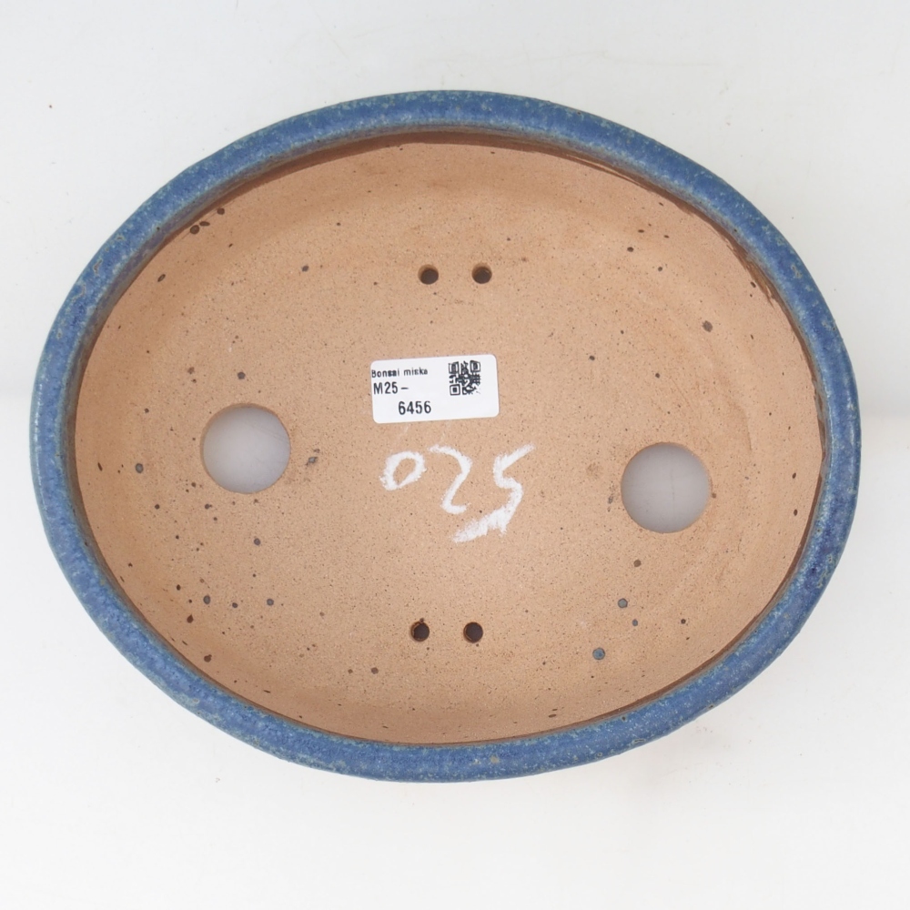 Bonsaischale 23,5 x 19,5 x 7,5 cm , Farbe blau