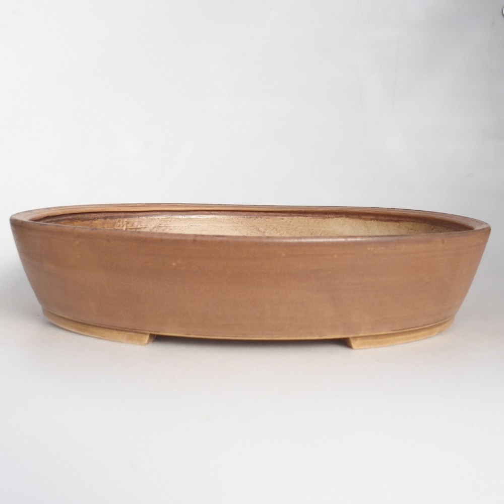 Bonsaischale aus Keramik 31,5 x 27,5 x 6,5 cm, rosa