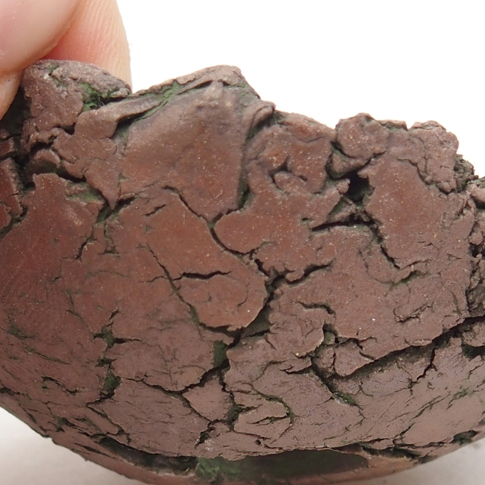 Keramikschale 7 x 6,5 x 4 cm , Farbe grün