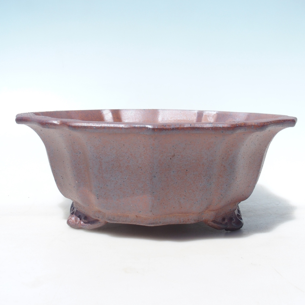 Schale 30 x 30 x 11,5 cm braun