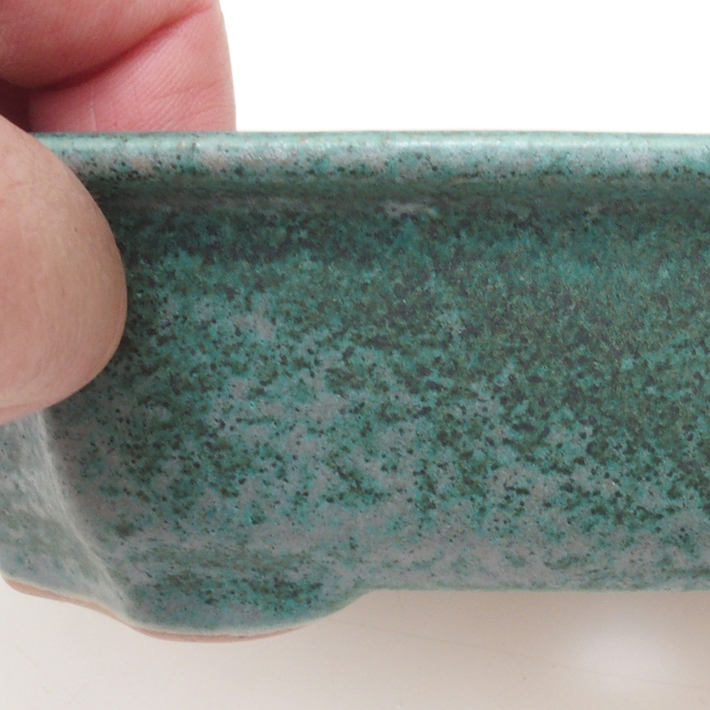 Bonsai-Schale H17 – 15 x 10 x 4 cm – grün