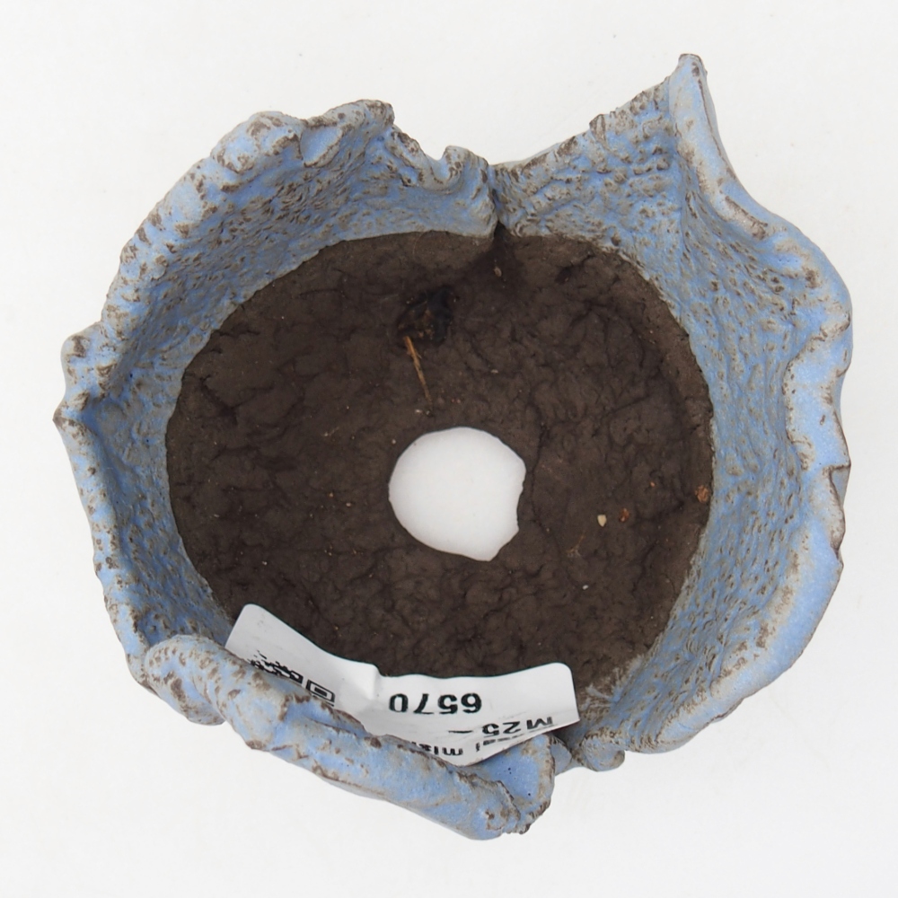 Keramikschale 7 x 8 x 5,5 cm , Farbe blau