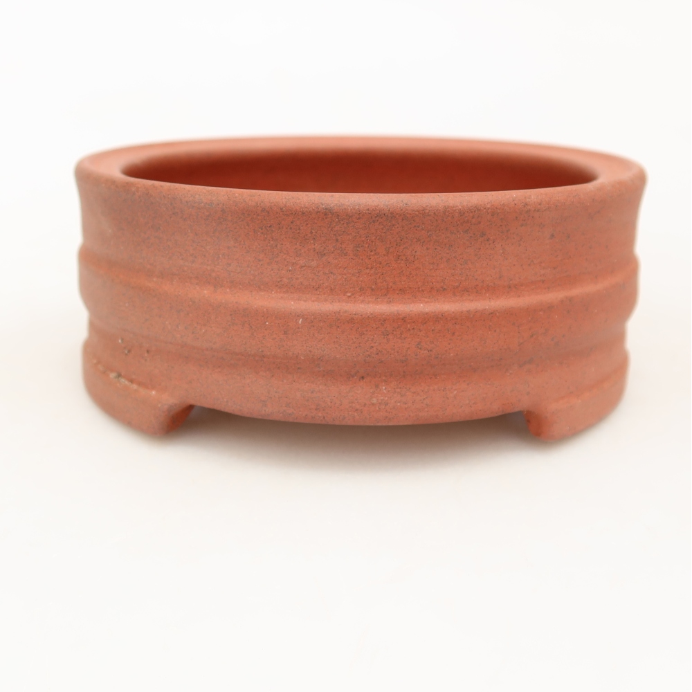Keramikschale  13 x 13 x 5 cm, Farbe: Ziegelrot
