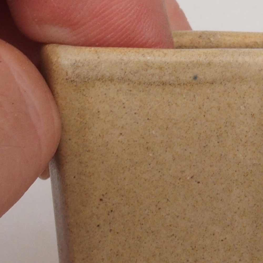 Mini-Bonsaischale 3,5 x 3 x 5  cm, Farbe braun