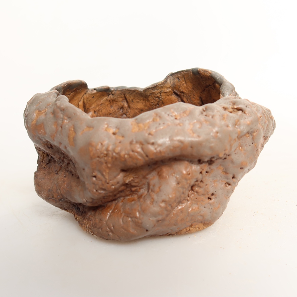 Keramikschale  8 x 7,5 x 4,5 cm, Farbe: grün