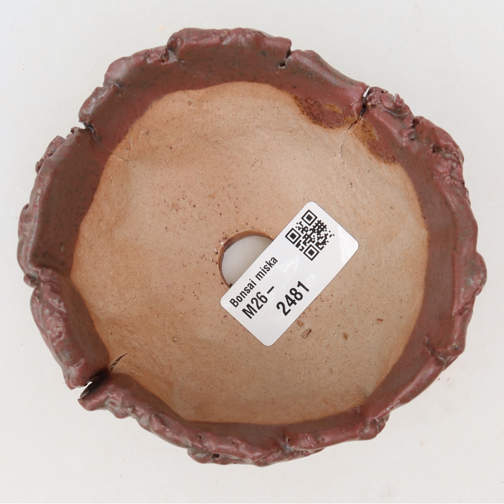 Keramikschale  10,5 x 10,5 x 6 cm, Farbe: Rosa