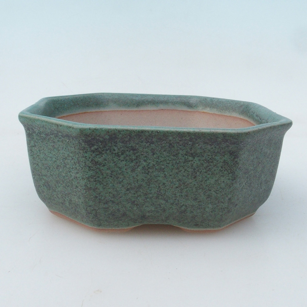Bonsai-Schale H13 – 12,5 x 12,5 x 4,5 cm – grün