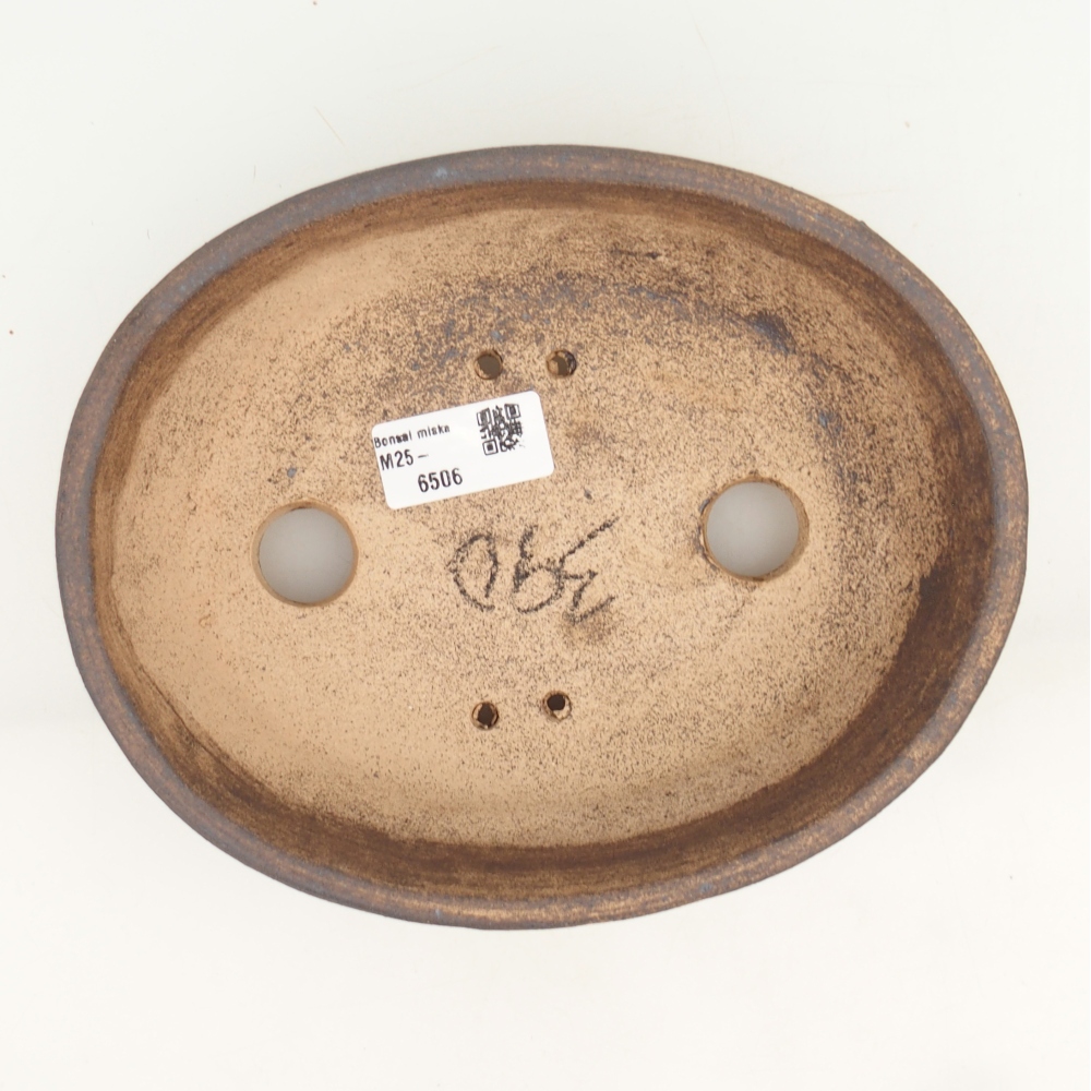 Bonsaischale 20 x 16 x 6,5 cm , Farbe braun