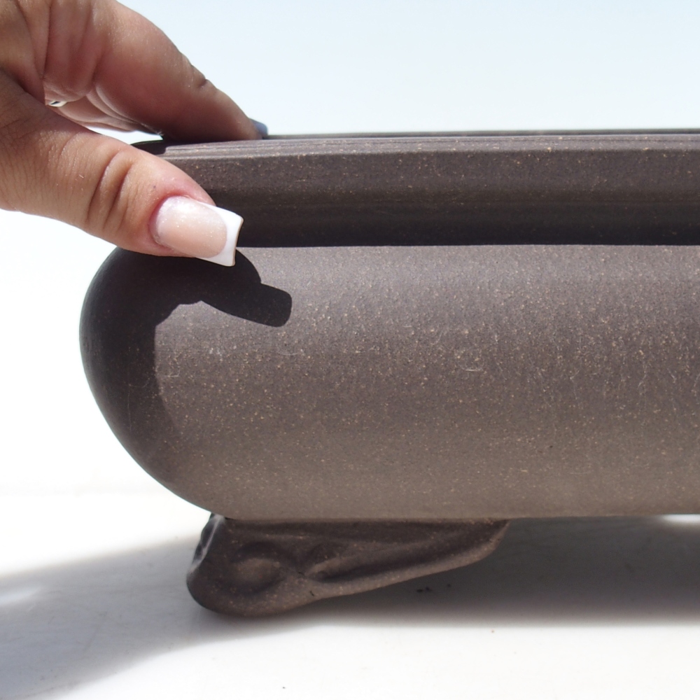 Schale 32 x 21 x 12 cm grau