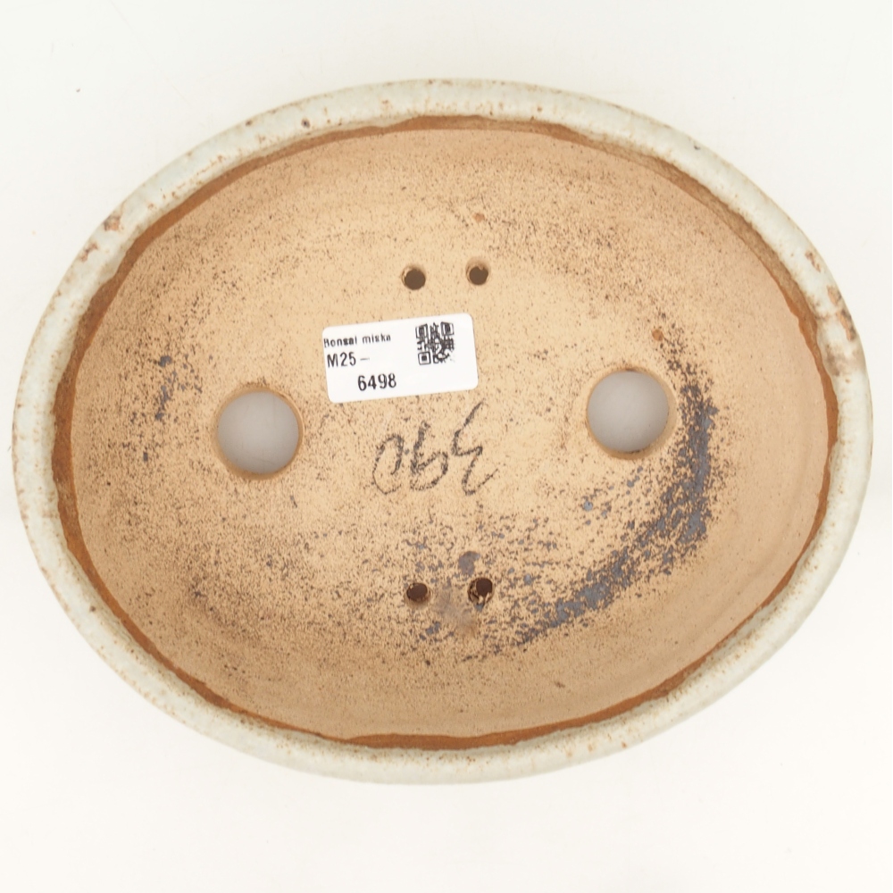 Bonsaischale 20 x 16,5 x 6,5 cm , Farbe beige
