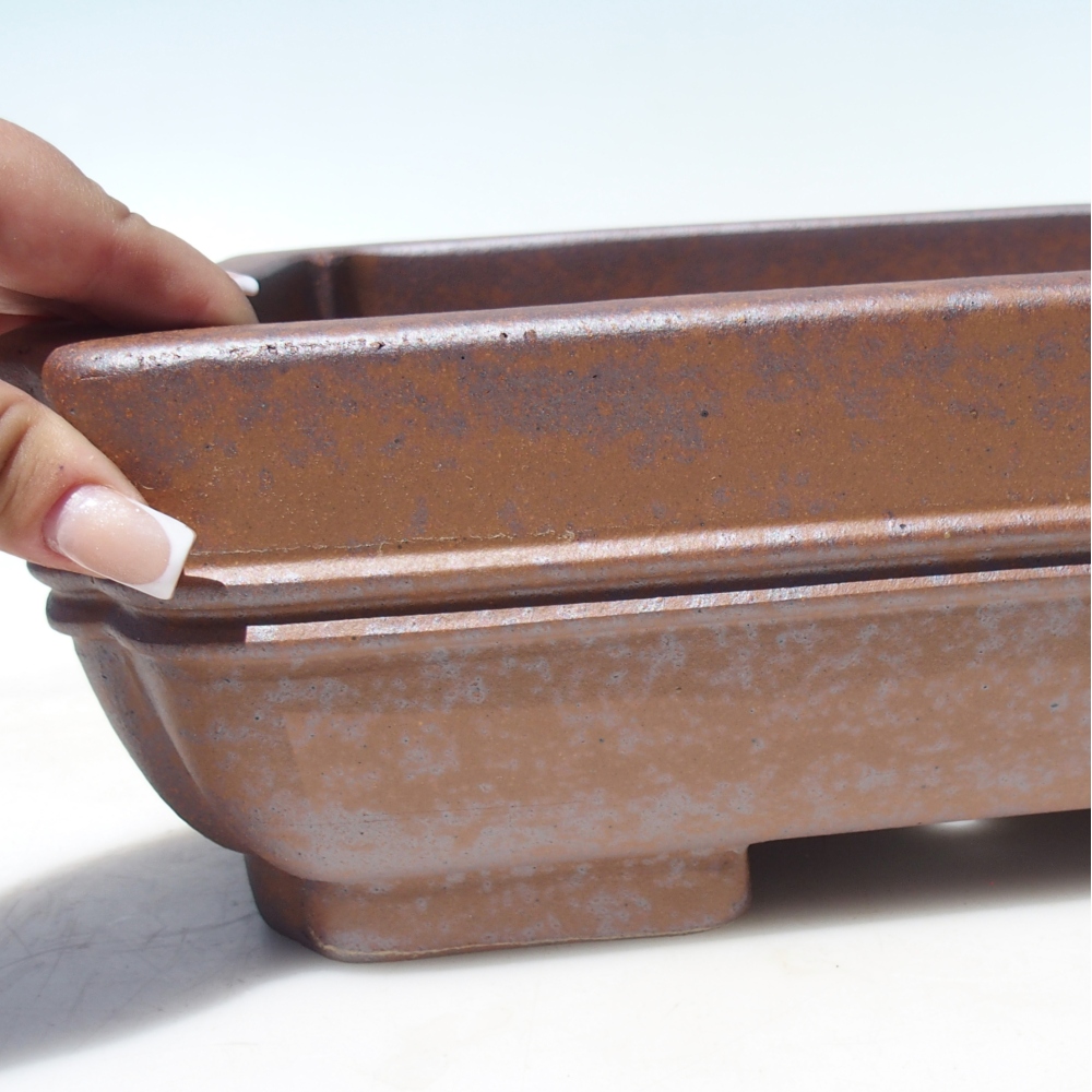 Schale 36 x 26 x 10,5 cm braun - NUR PERSÖNLICHE ABHOLUNG ODER PALLETTENVERKEHR