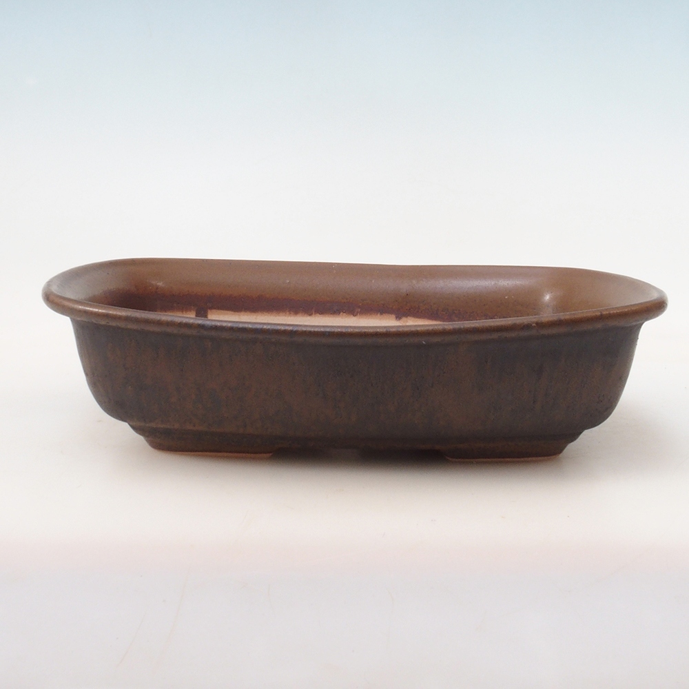 Bonsai-Schale H09 - 30 x 23 x 7,5 cm - braun