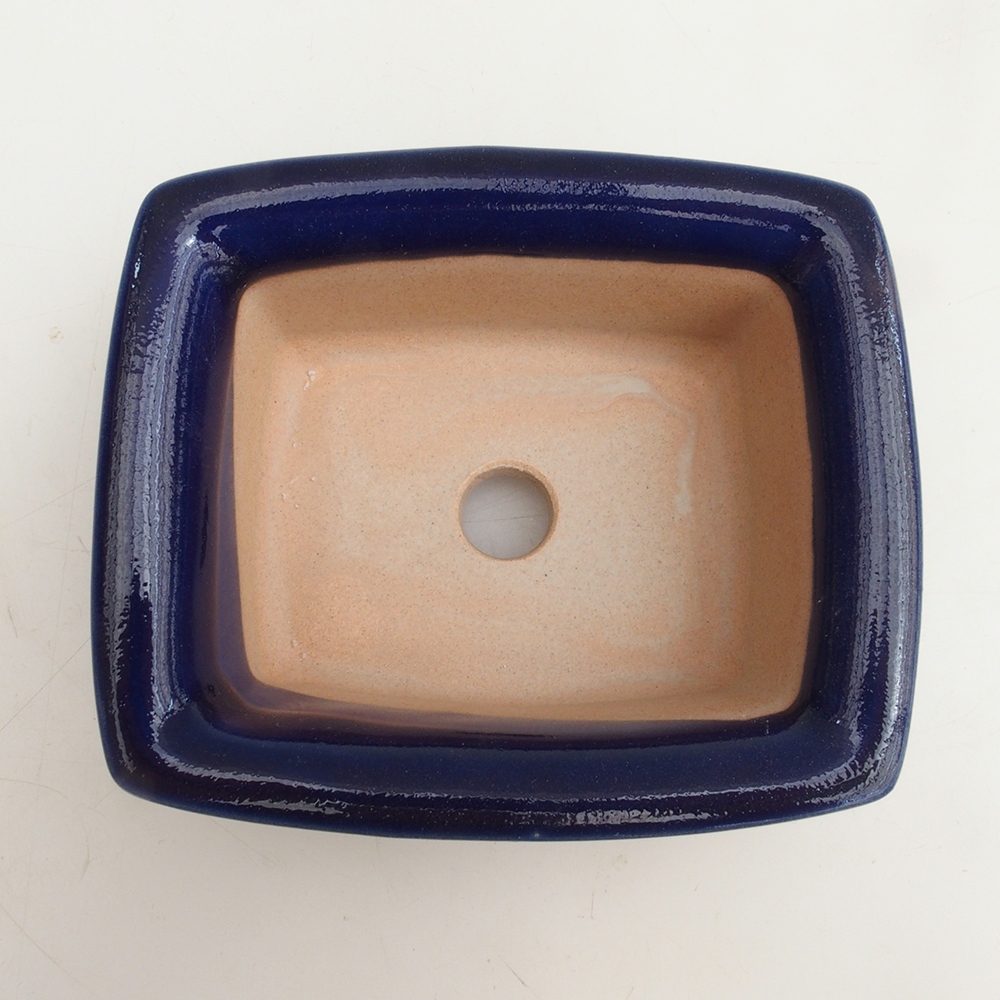 Bonsai-Schale H11 - 11,5 x 10 x 4 cm - blau