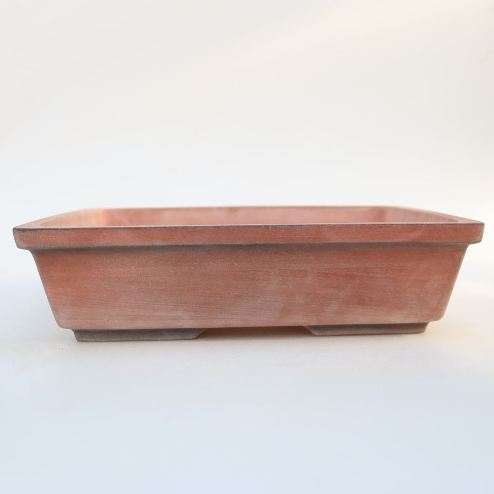 Keramikschale  25,5 x 19 x 7 cm, Farbe: Ziegelrot