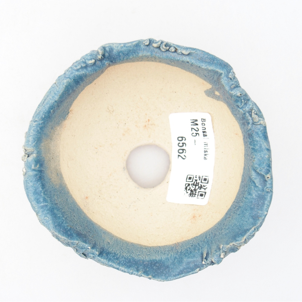 Keramikschale 9 x 9 x 5 cm , Farbe blau