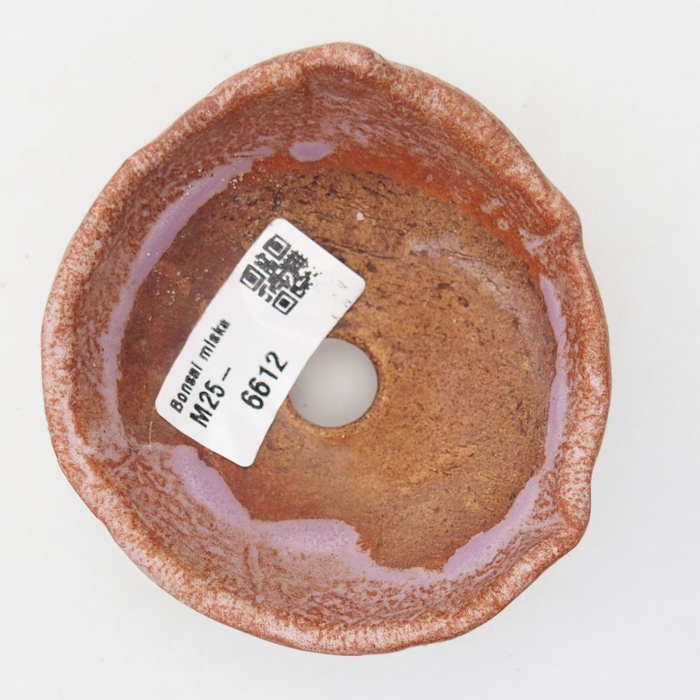 Keramikschale 9 x 8,5 x 6,5 cm , Farbe lila