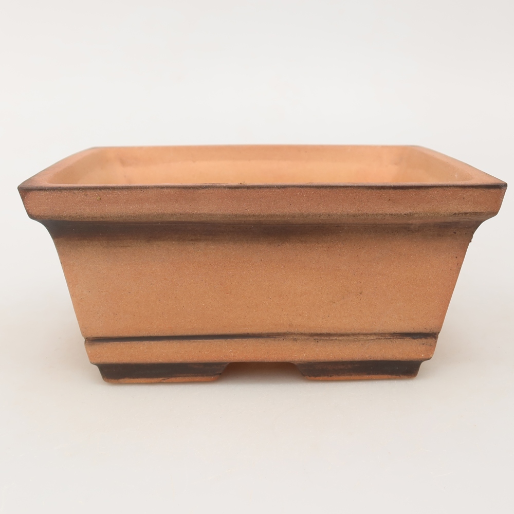 Keramikschale  14,5 x 12,5 x 7 cm, Farbe: Ziegelrot