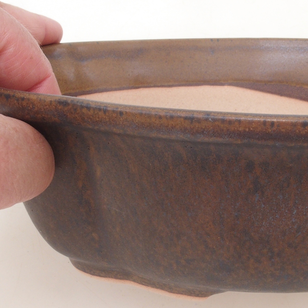 Bonsai-Schale H75 - 19 x 14 x 6,5 cm - braun