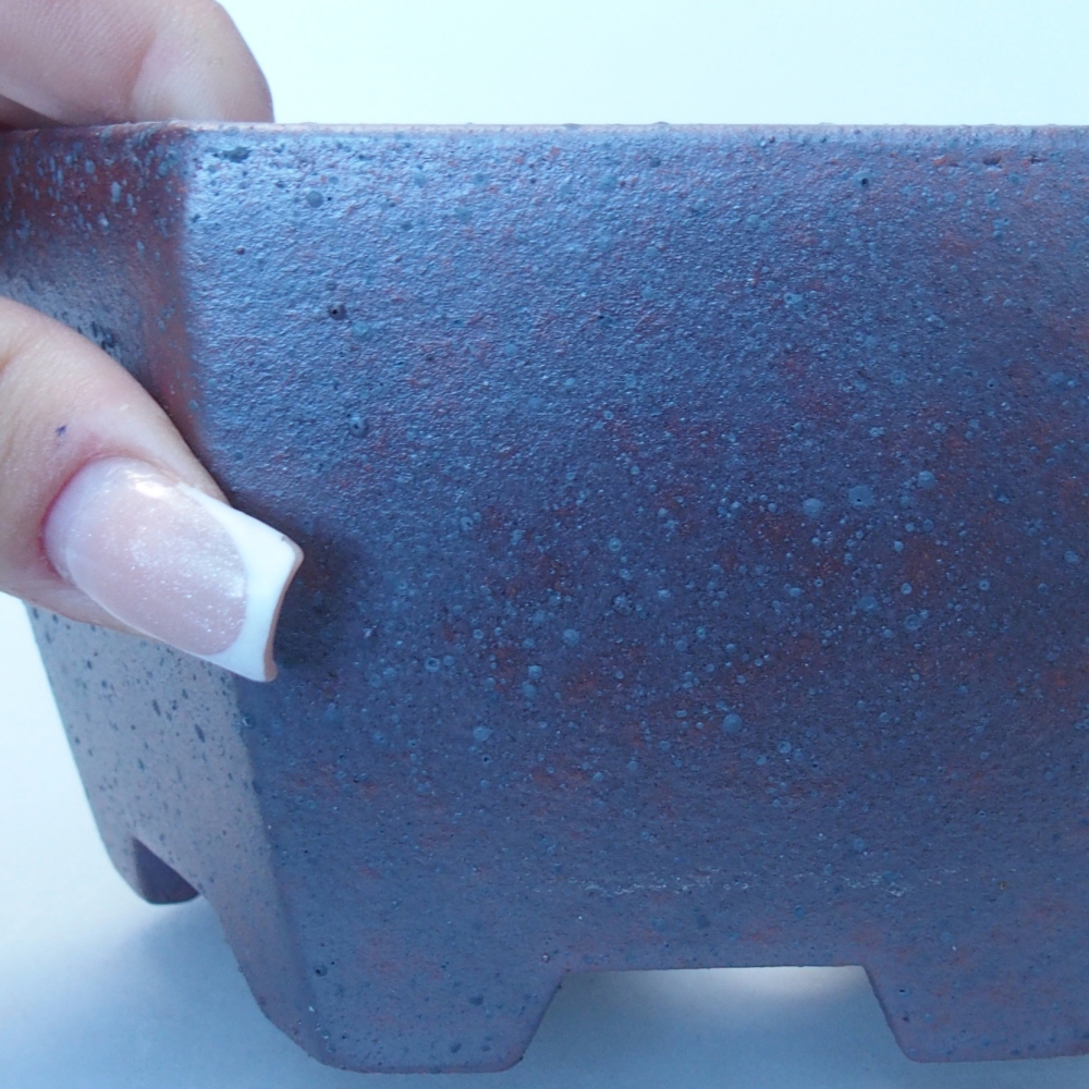 Schale 15 x 13,5 x 7,5 cm braun