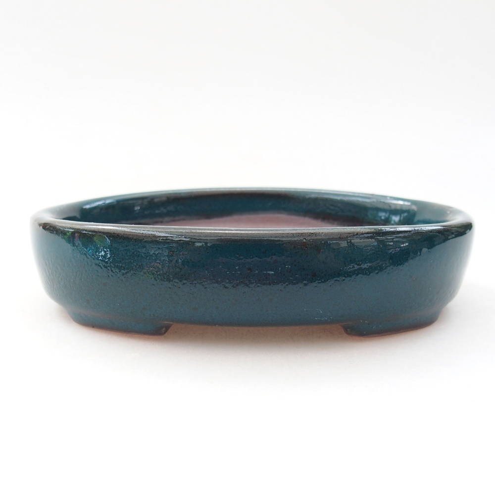 Keramik-Bonsaischale  11,5 x 9 x 2,5 cm, Farbe Grün