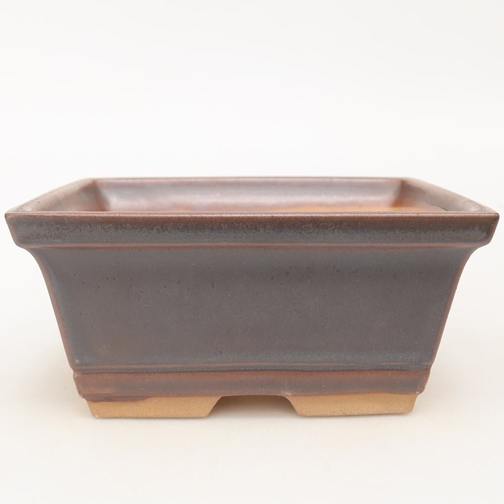 Keramikschale  14,5 x 12,5 x 7 cm, Farbe: braun