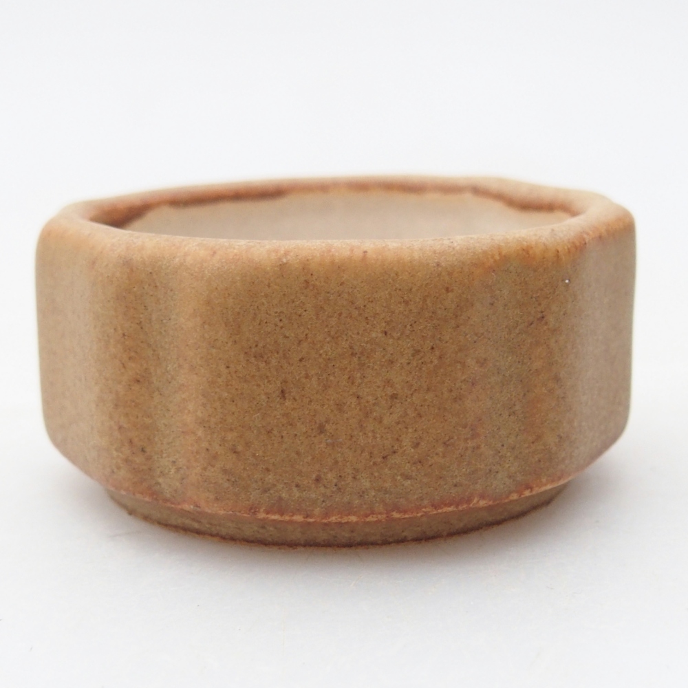 Mini-Bonsaischale 4,5 x 4,5 x 2,5 cm, braun