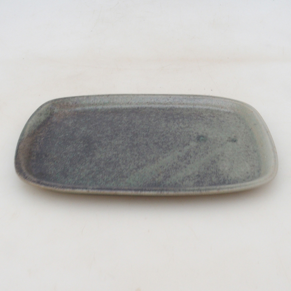 Keramikschale H02 – 17,5 × 12 × 1 cm – grün