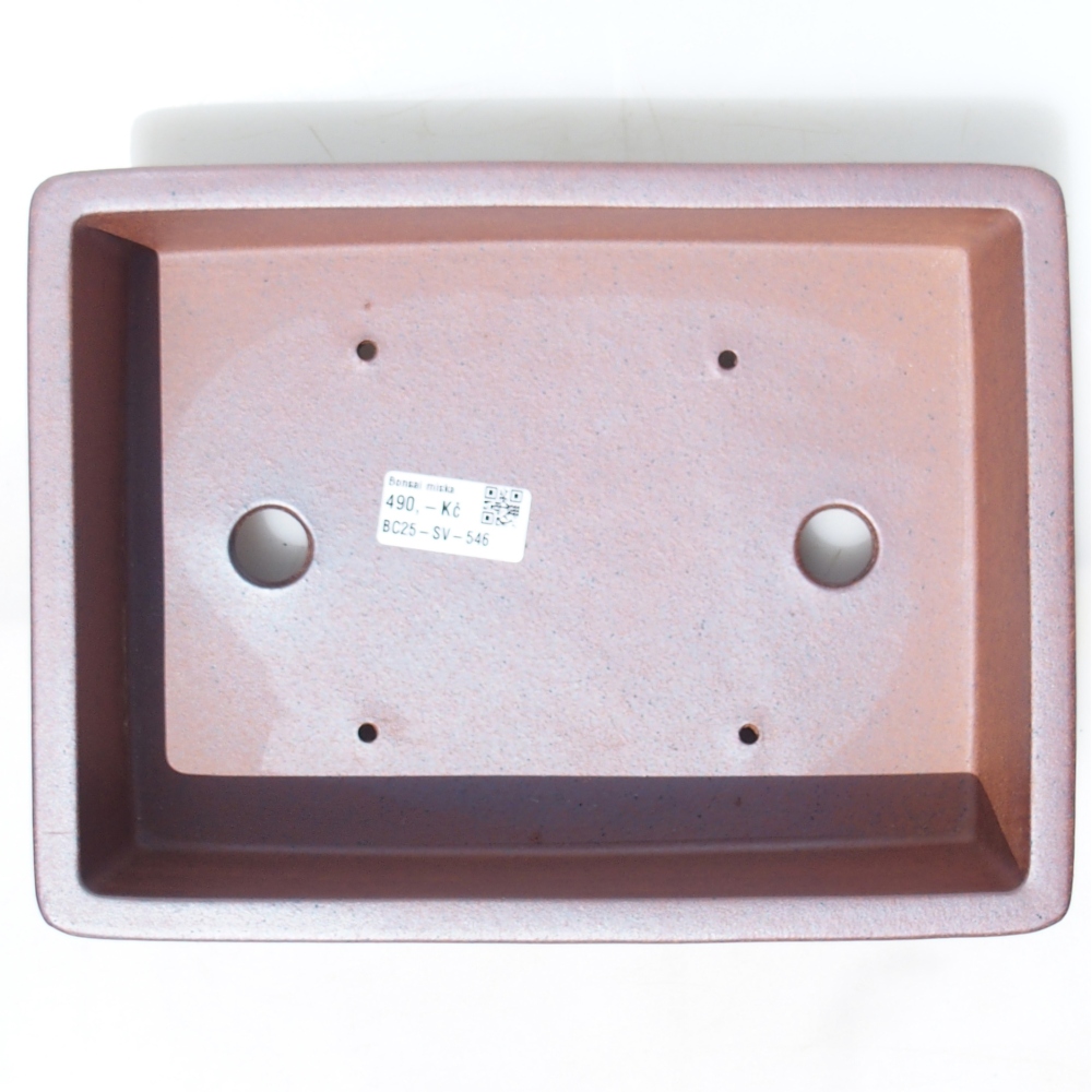 Schale 26 x 19,5 x 6 cm braun